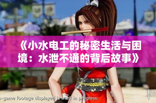 《小水电工的秘密生活与困境：水泄不通的背后故事》
